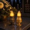 Chomik Декоративний Світловий Ліхтар Led, 6,5 × 16 См, З Ефектом Полум’я, LED9152 - Home Club