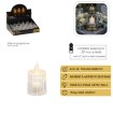 Chomik Свічка Led 3,5 × 6,5 См Прозора, LED1507 - Home Club, зображення 3