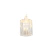 Chomik Свічка Led 3,5 × 6,5 См Прозора, LED1507 - Home Club, зображення 9