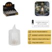 Chomik Свічка Led 3,5 × 6,5 См Прозора, LED1507 - Home Club, зображення 11