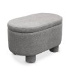 Kontrasto Пуф Teddy Duo 70x42x41 см, серый, Dw, 6.01 97960 - Home Club