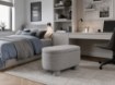 Kontrasto Пуф Teddy Duo 70x42x41 см, серый, Dw, 6.01 97960 - Home Club, изображение 2