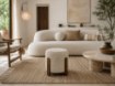 Kontrasto Пуф Seul 37x37x38 см Fut, бежевый/орех, Dw, Meb000689 - Home Club, изображение 8