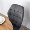 Mebel Elite Стул Lucky, серый, велюровый, ME.LUCKY/P/V/K - Home Club, изображение 6