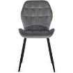 Mebel Elite Стул Lucky, серый, велюровый, ME.LUCKY/P/V/K - Home Club, изображение 8