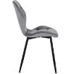 Mebel Elite Стул Lucky, серый, велюровый, ME.LUCKY/P/V/K - Home Club, изображение 9