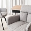 Mebel Elite Обертове крісло Cortado, сіре, ME.CORTADO/P/CZ/T/K - Home Club, зображення 4