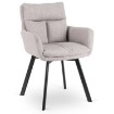 Mebel Elite Обертове крісло Cortado, сіре, ME.CORTADO/P/CZ/T/K - Home Club, зображення 6