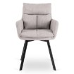 Mebel Elite Обертове крісло Cortado, сіре, ME.CORTADO/P/CZ/T/K - Home Club, зображення 7