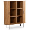 Mebel Elite Комода Trish 100 см, дводверна, розсувна, дуб, ME.TRISH/D/KOM100 - Home Club, зображення 3