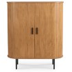Mebel Elite Комода Trish 100 см, дводверна, розсувна, дуб, ME.TRISH/D/KOM100 - Home Club, зображення 5