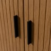 Mebel Elite Комода Trish 100 см, дводверна, розсувна, дуб, ME.TRISH/D/KOM100 - Home Club, зображення 6