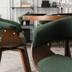 Mebel Elite Стілець Gary 2 Зелений/Горіх, ME.GARY2/Z/O/T/DG/K - Home Club, зображення 5