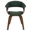 Mebel Elite Стілець Gary 2 Зелений/Горіх, ME.GARY2/Z/O/T/DG/K - Home Club, зображення 7