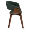 Mebel Elite Стілець Gary 2 Зелений/Горіх, ME.GARY2/Z/O/T/DG/K - Home Club, зображення 8