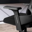 Mebel Elite Обертове крісло Caret, ергономічне, чорне, ME.CARET/CZ/T/FO - Home Club, зображення 5
