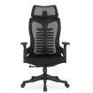 Mebel Elite Обертове крісло Caret, ергономічне, чорне, ME.CARET/CZ/T/FO - Home Club, зображення 7