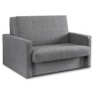 Mebel Elite Двухместное кресло-кровать Milan 2, серого цвета, PPHUE.MAJA2/POLARIS19/FW - Home Club
