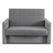 Mebel Elite Двухместное кресло-кровать Milan 2, серого цвета, PPHUE.MAJA2/POLARIS19/FW - Home Club, изображение 3