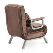Mebel Elite Раскладной кресло Bart, коричневый велюр, ME.BART/BR/V/FW - Home Club, изображение 6