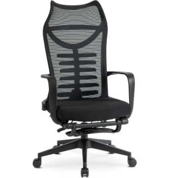 Mebel Elite Вращающееся кресло Acton, эргономичное, чёрное, ME.ACTON/CZ/T/FO - Home Club