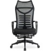 Mebel Elite Обертове крісло Acton, ергономічне, чорне, ME.ACTON/CZ/T/FO - Home Club, зображення 3