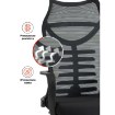 Mebel Elite Обертове крісло Acton, ергономічне, чорне, ME.ACTON/CZ/T/FO - Home Club, зображення 9