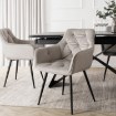 Mebel Elite Стул Modesto, серый велюр, ME.MODESTO/P/CZ/V/K - Home Club, изображение 2