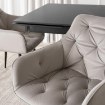 Mebel Elite Стул Modesto, серый велюр, ME.MODESTO/P/CZ/V/K - Home Club, изображение 3