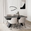 Mebel Elite Стул Modesto, серый велюр, ME.MODESTO/P/CZ/V/K - Home Club, изображение 5