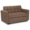Mebel Elite Раскладной кресло-кровать Aster для сна, коричневого цвета, ME.ASTER/BR/T/SOF - Home Club