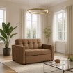 Mebel Elite Раскладной кресло-кровать Aster для сна, коричневого цвета, ME.ASTER/BR/T/SOF - Home Club, изображение 2