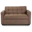 Mebel Elite Раскладной кресло-кровать Aster для сна, коричневого цвета, ME.ASTER/BR/T/SOF - Home Club, изображение 3