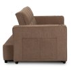 Mebel Elite Раскладной кресло-кровать Aster для сна, коричневого цвета, ME.ASTER/BR/T/SOF - Home Club, изображение 4