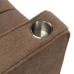 Mebel Elite Раскладной кресло-кровать Aster для сна, коричневого цвета, ME.ASTER/BR/T/SOF - Home Club, изображение 16