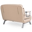 Mebel Elite Двухместное раскладное кресло Bart 2, бежевого цвета, ME.BART2/BZ/T/FW - Home Club, изображение 5