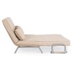 Mebel Elite Двухместное раскладное кресло Bart 2, бежевого цвета, ME.BART2/BZ/T/FW - Home Club, изображение 6