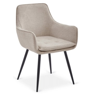 Mebel Elite Стул Edrick кремового цвета, ME.EDRICK/KR/CZ/T/K - Home Club
