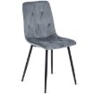 Mebel Elite Стул Robin, серый, велюровый, ME.ROBIN/P/V/K - Home Club