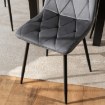 Mebel Elite Стул Robin, серый, велюровый, ME.ROBIN/P/V/K - Home Club, изображение 5