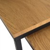 Mebel Elite Набор столиков Carmi «Золотой дуб»/«Черный», ME.CARMI/DZ/CZ/L - Home Club, изображение 6