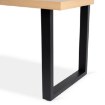 Mebel Elite Раздвижной стол Edwin 160–260 см, дуб золотистый/чёрный, ME.EDWIN/DZ/S - Home Club, изображение 9