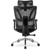 Mebel Elite Вращающееся кресло Delsin, эргономичное, чёрное, с подставкой для ног, ME.DELSIN/CZ/T/FO - Home Club, изображение 8