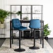 Mebel Elite Стул Arcos 2, темно-синий, велюровый, ME.ARCOS2/GR/V/H - Home Club, изображение 2