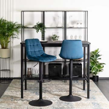 Mebel Elite Стул Arcos 2, темно-синий, велюровый, ME.ARCOS2/GR/V/H - Home Club