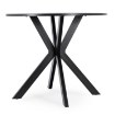 Mebel Elite Стол Lauren 80 см, черный, ME.LAUREN/CZ/S80 - Home Club, изображение 6