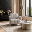 Mebel Elite Крісло Bender, сіре, ME.BENDER/JP/T/FW - Home Club, зображення 2
