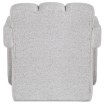 Mebel Elite Крісло Bender, сіре, ME.BENDER/JP/T/FW - Home Club, зображення 6