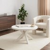 Mebel Elite Столик Lincoln, бежевый/кашемировый, ME.LINCOLN/BZ/L - Home Club, изображение 2