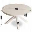 Mebel Elite Столик Lincoln, бежевый/кашемировый, ME.LINCOLN/BZ/L - Home Club, изображение 7